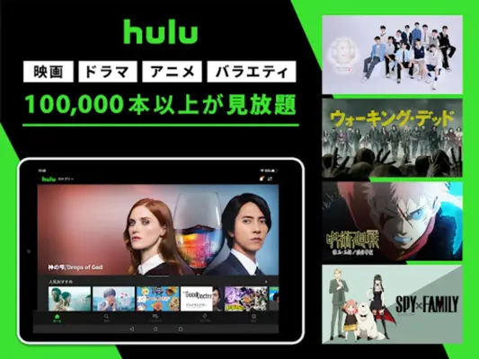 Hulu / フールー　人気ドラマ・映画・アニメなどが見放題 android App screenshot 12